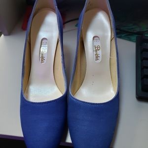 Blue Vintage Dyeables Pumps